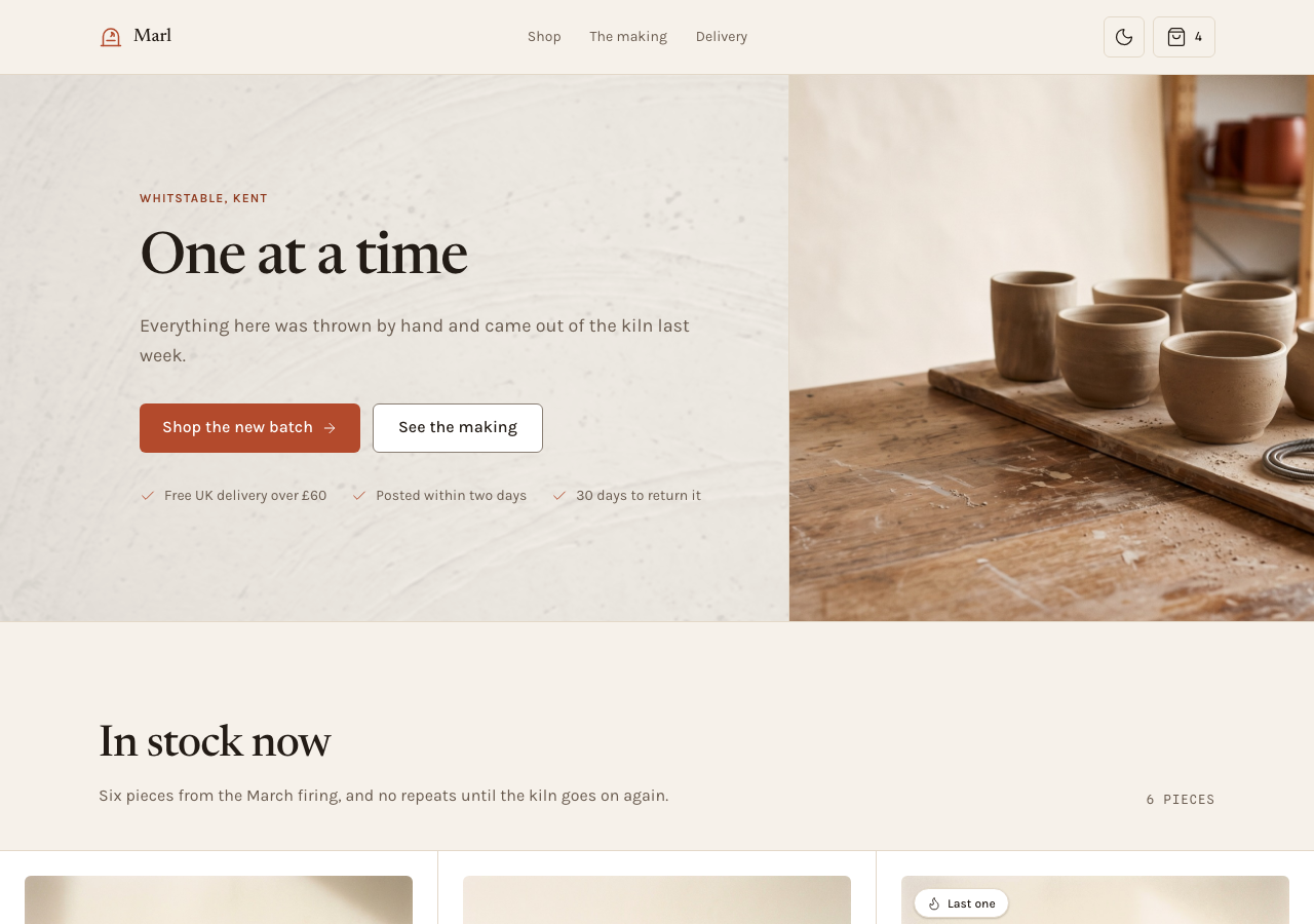 Kiln home page